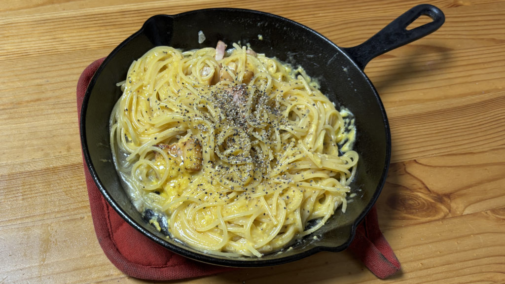 ワンパンカルボナーラ